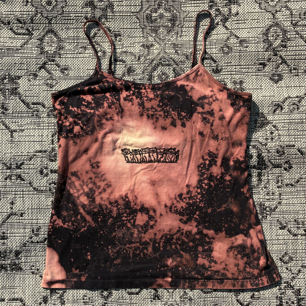 Raccoons Bleach Dyed Tank Top XL