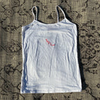 Pink Kitty White Tank Top XL