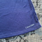 Hang in There Dark Blue Tank Top Small