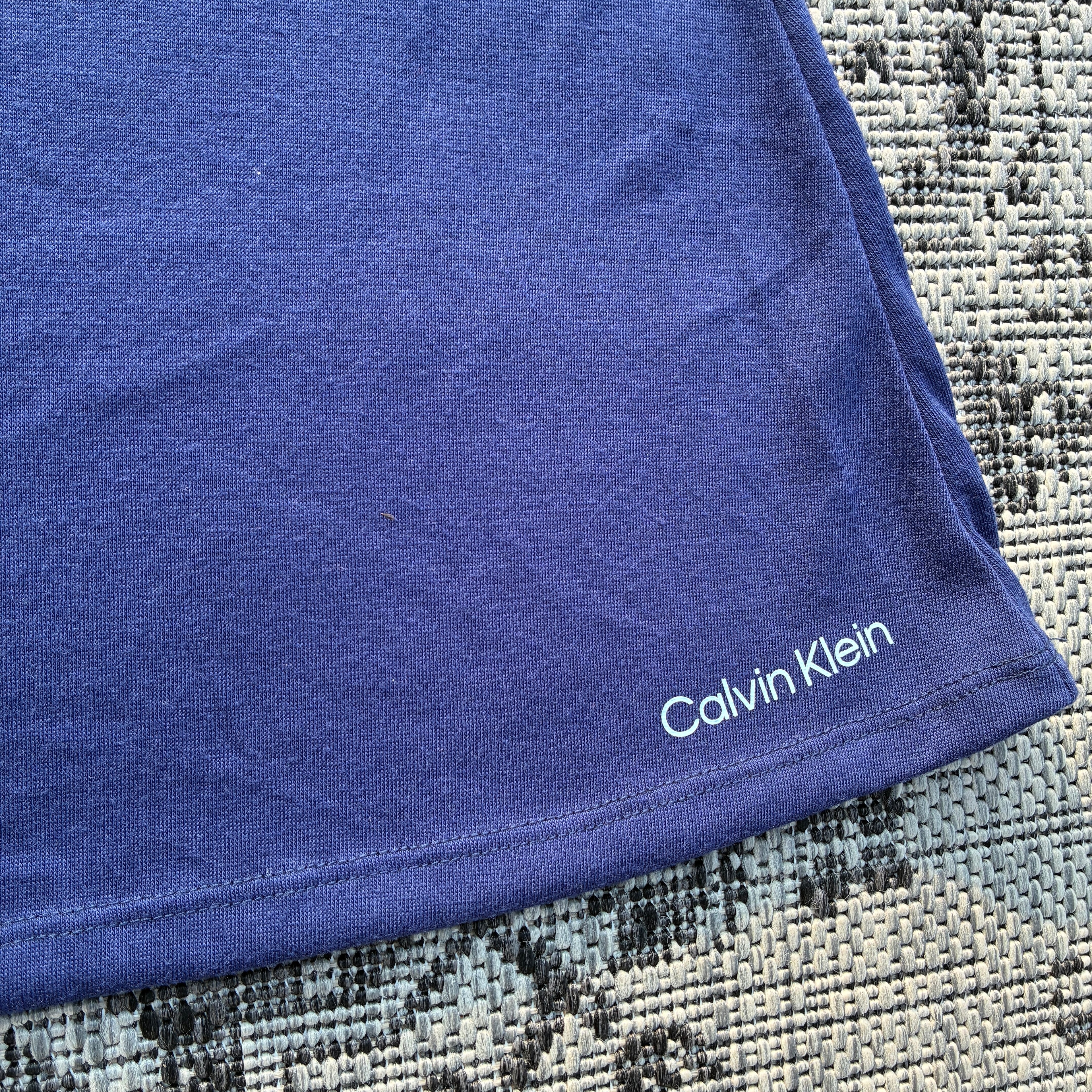 Hang in There Dark Blue Tank Top Small