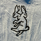 Two-Headed Rabbit White Tank Top Small