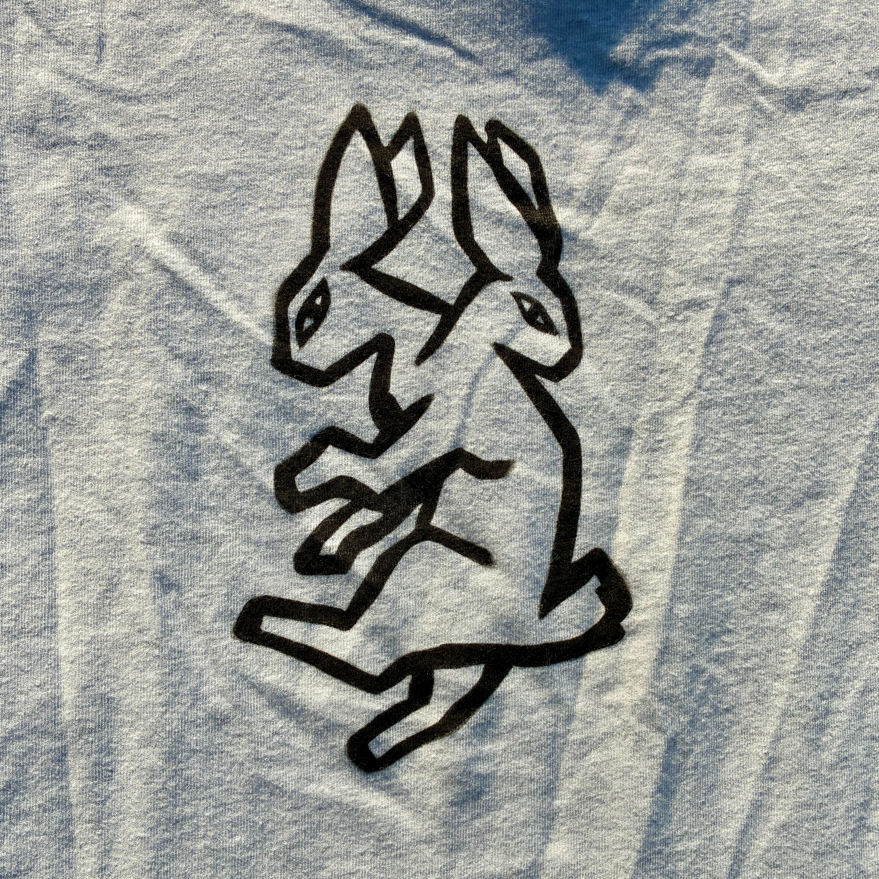 Two-Headed Rabbit White Tank Top Small