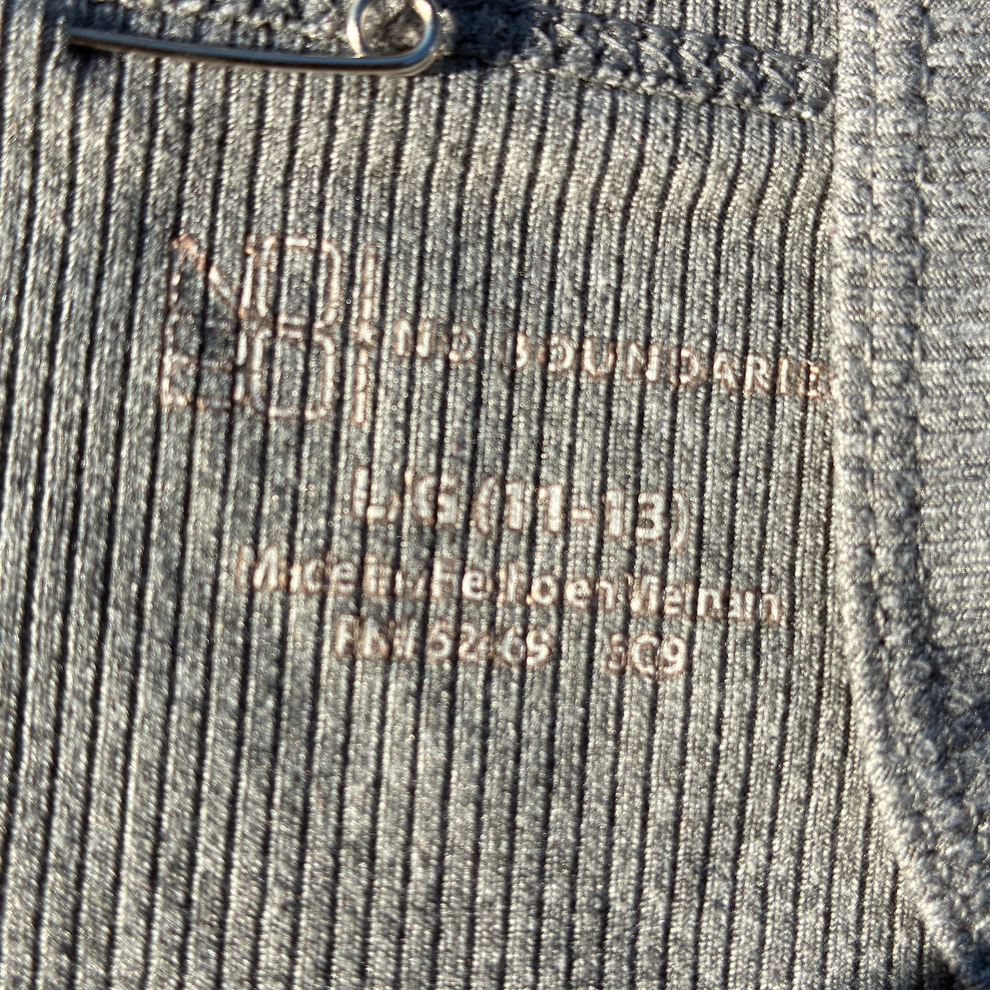 Rat Grey Tank Top Large
