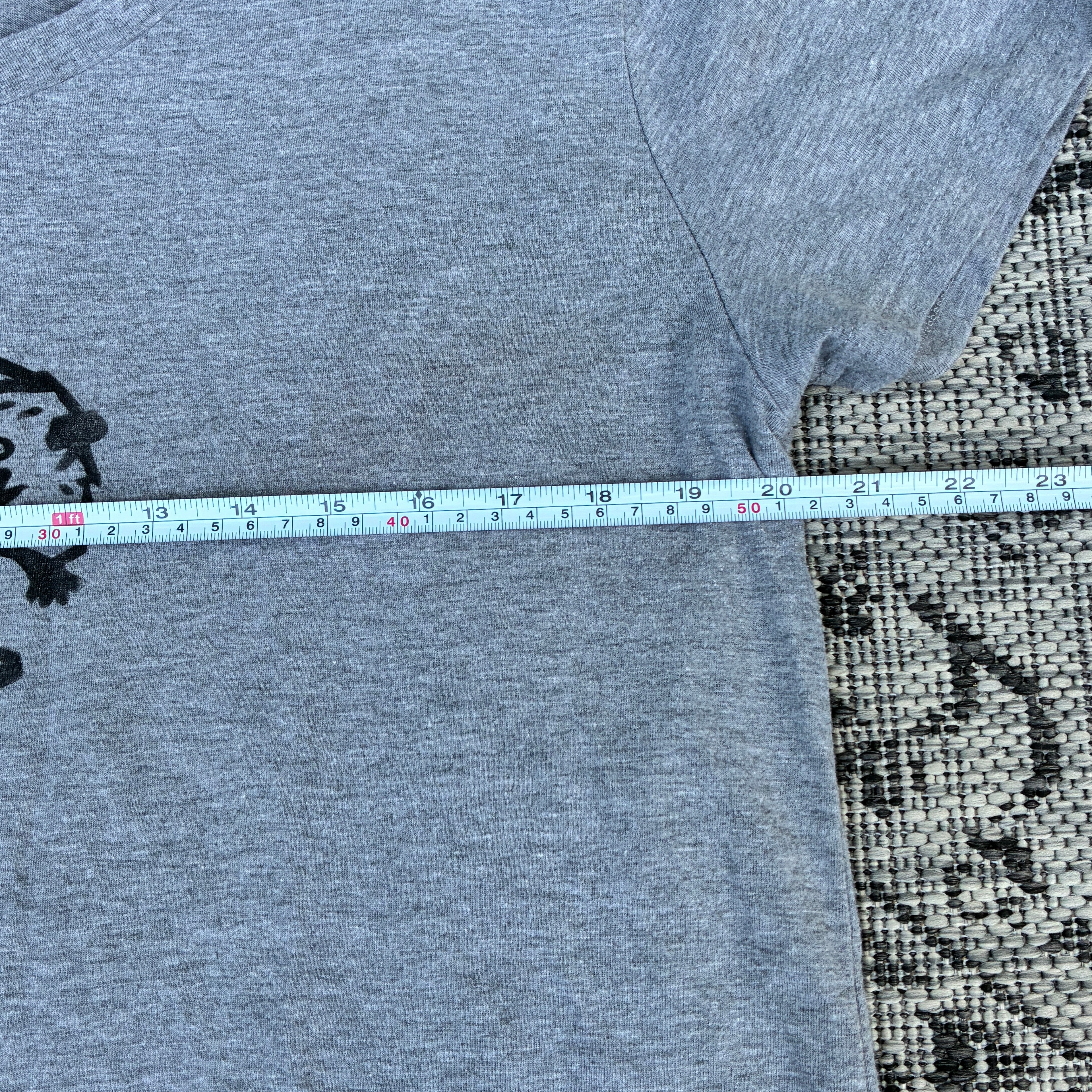 Screaming Possum Grey Tee XL