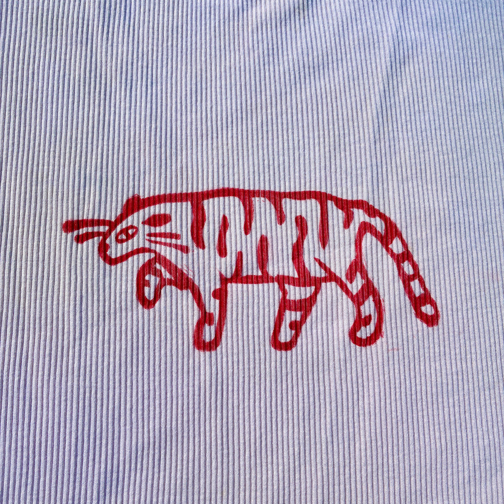 Red Tiger Light Pink Tank Top 2X