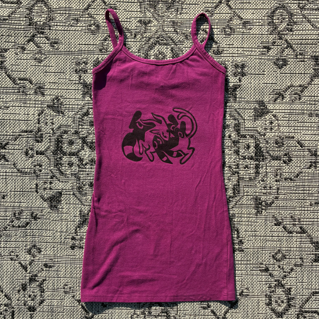 Sun/Moon Purple/Pink Tank Top Medium