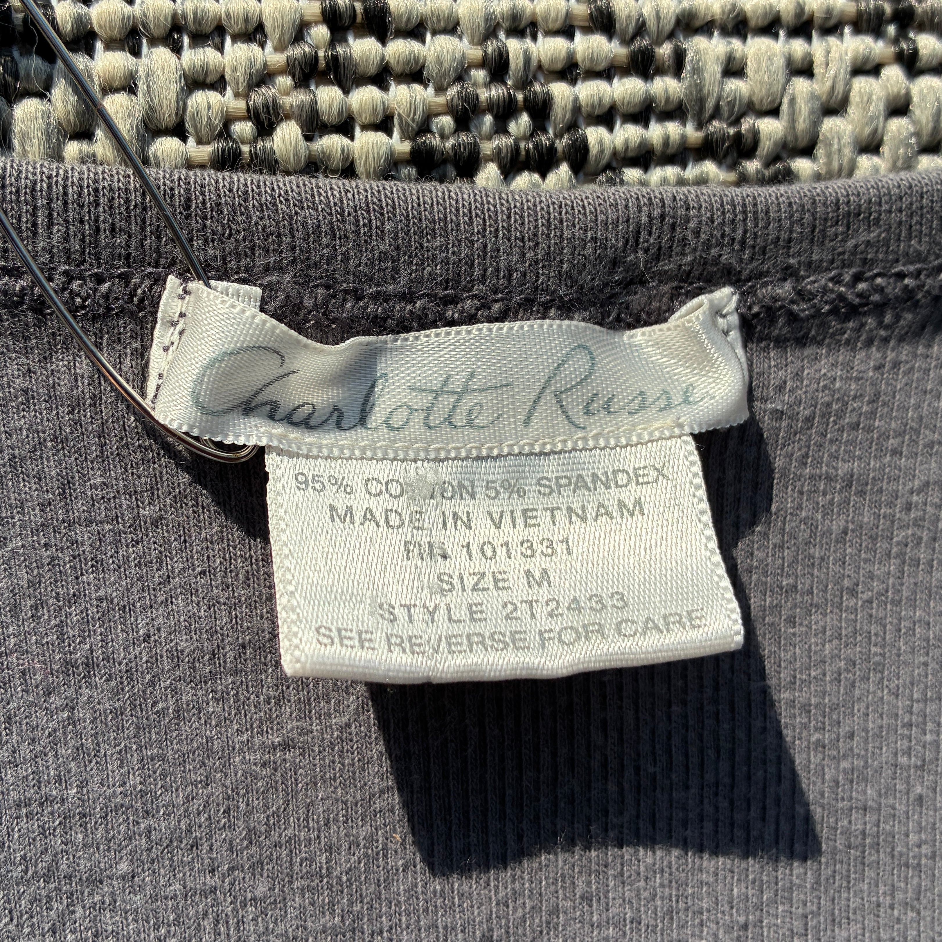 Wolf/Dog Grey Tank Top Medium