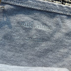 Sleepy Kitty Grey Cropped Tank Top Small