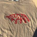 Red Tiger Tan/Light Brown Tank Top XL