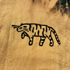 Tiger Bleach Dyed Tank Top Small