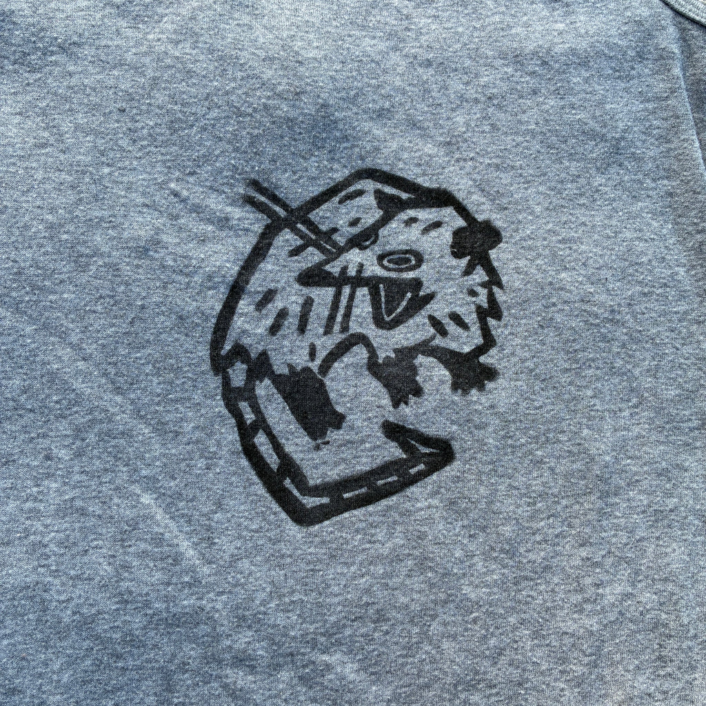 Screaming Possum Grey Tank Top Small