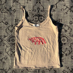 Red Tiger Tan/Light Brown Tank Top XL