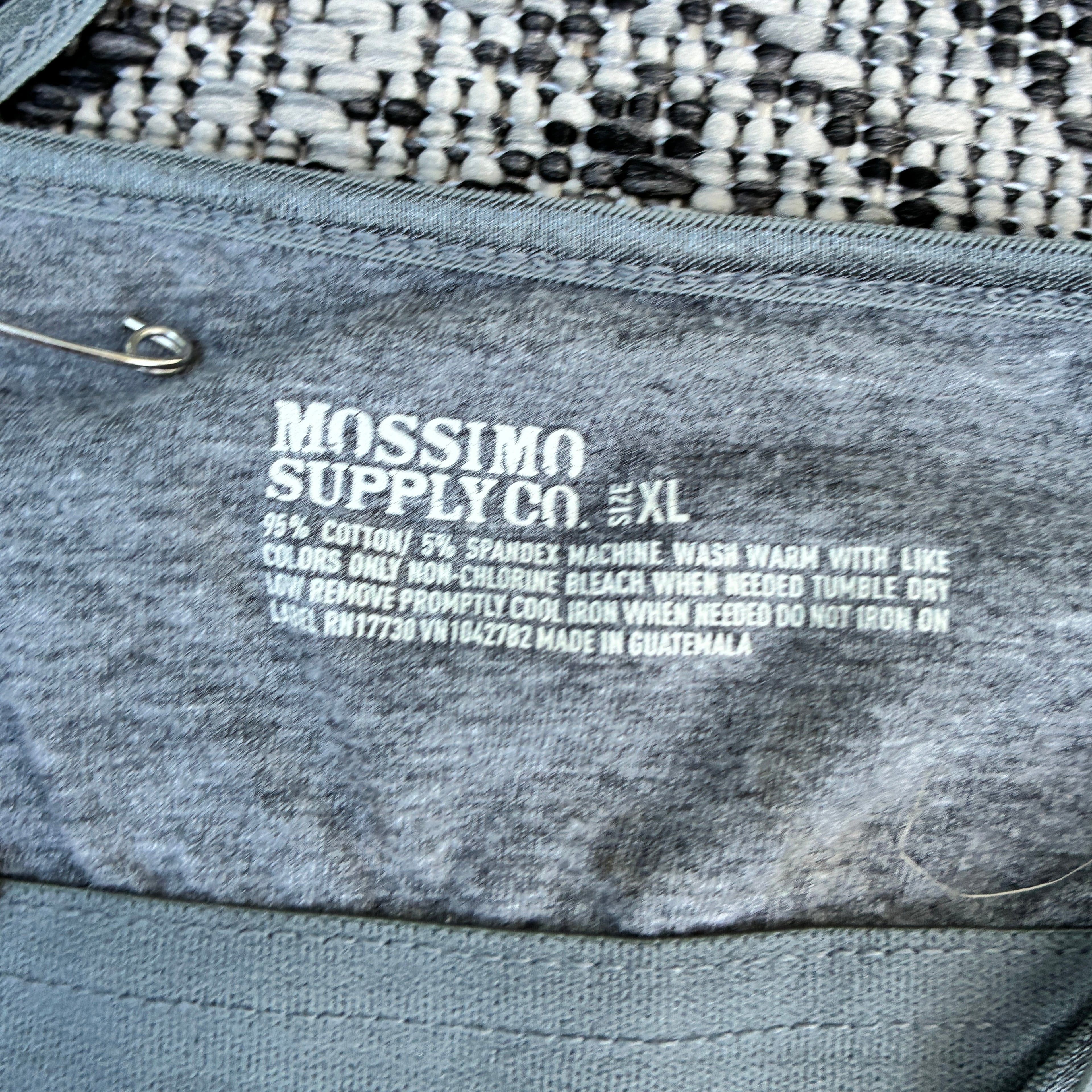 Sun/Moon Grey Tank Top XL