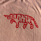 Red Tiger Light Orange Tank Top XL