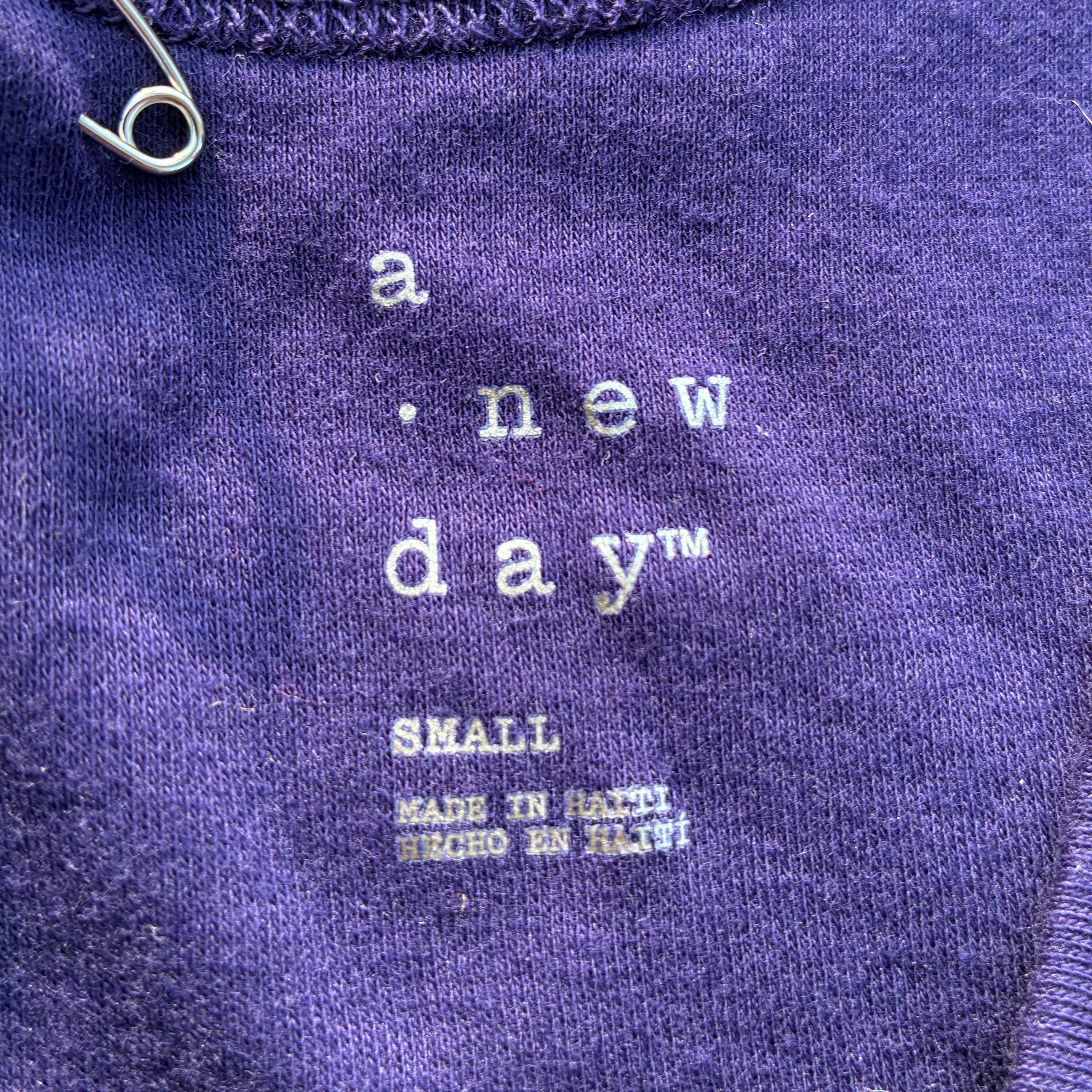Sun/Moon Purple Tank Top Small