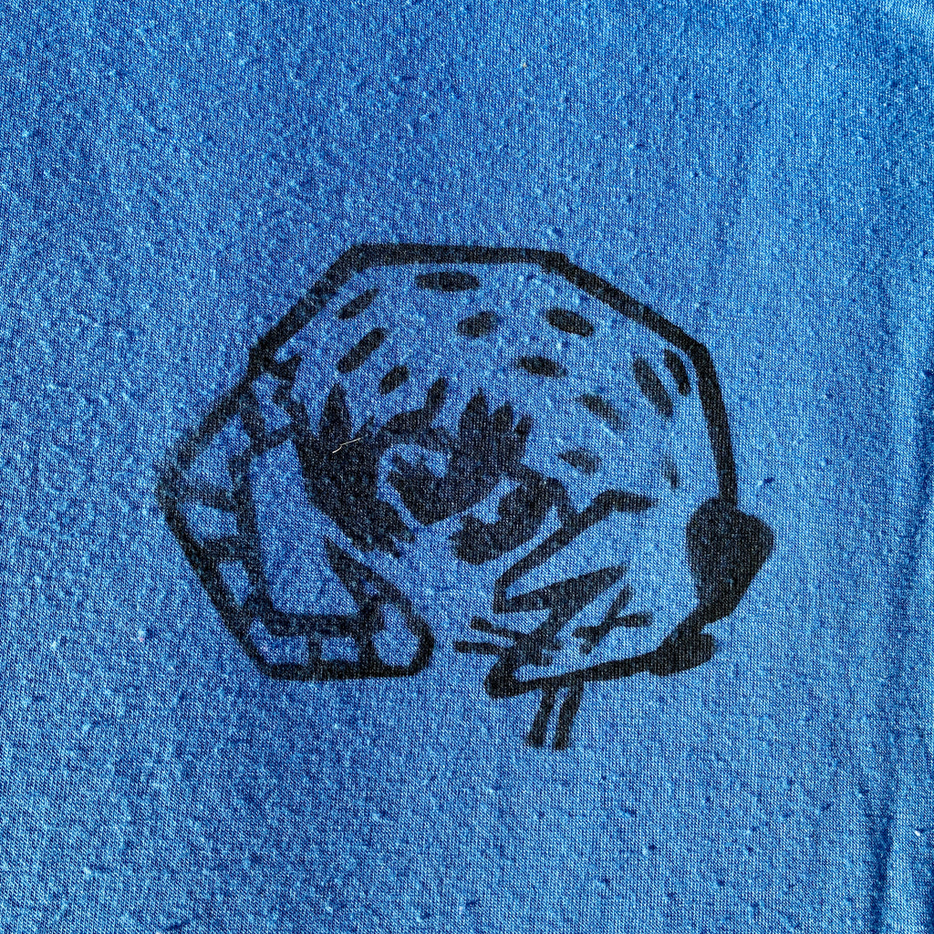 Dead Possum Blue Tank Top Large