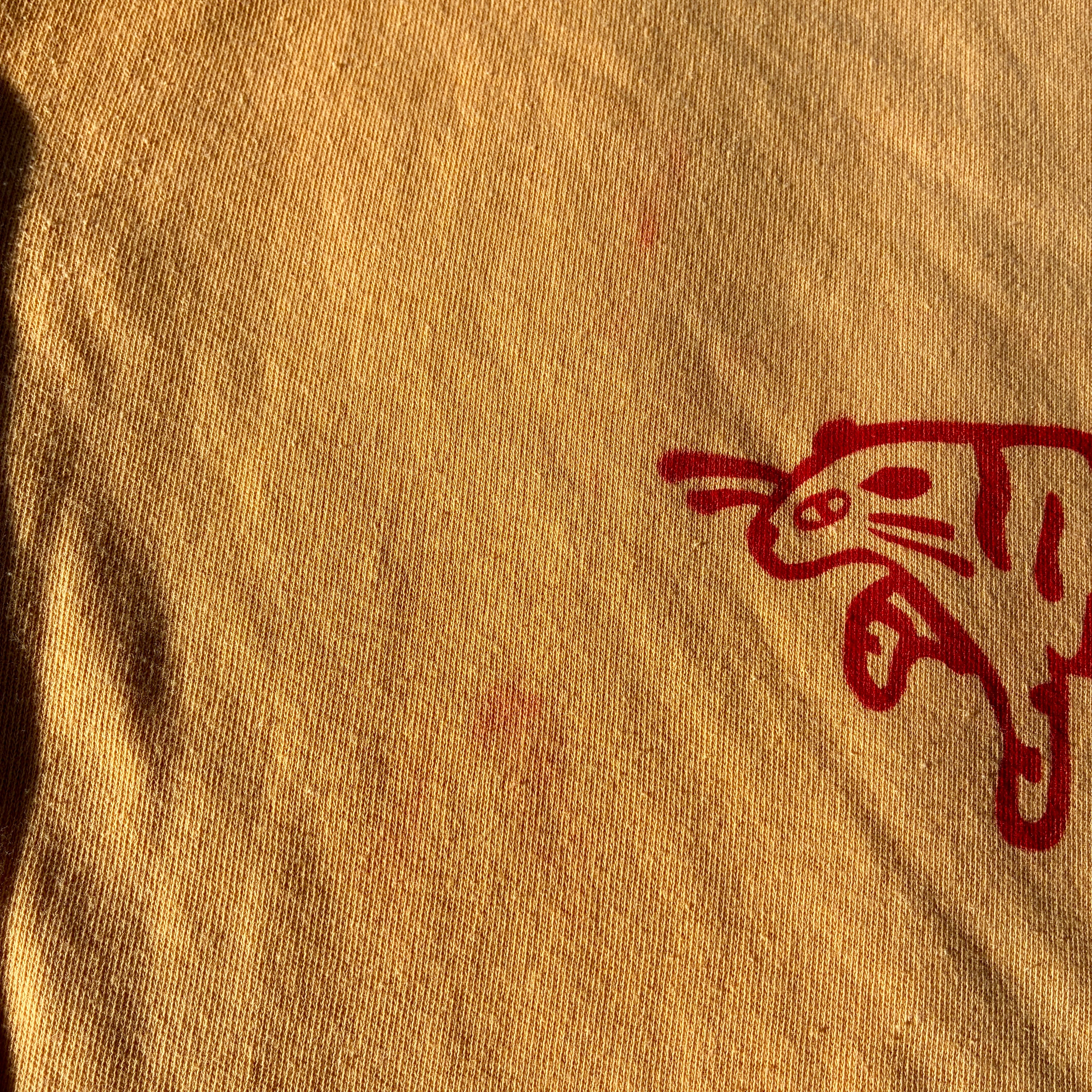 Red Tiger Yellow Tank Top