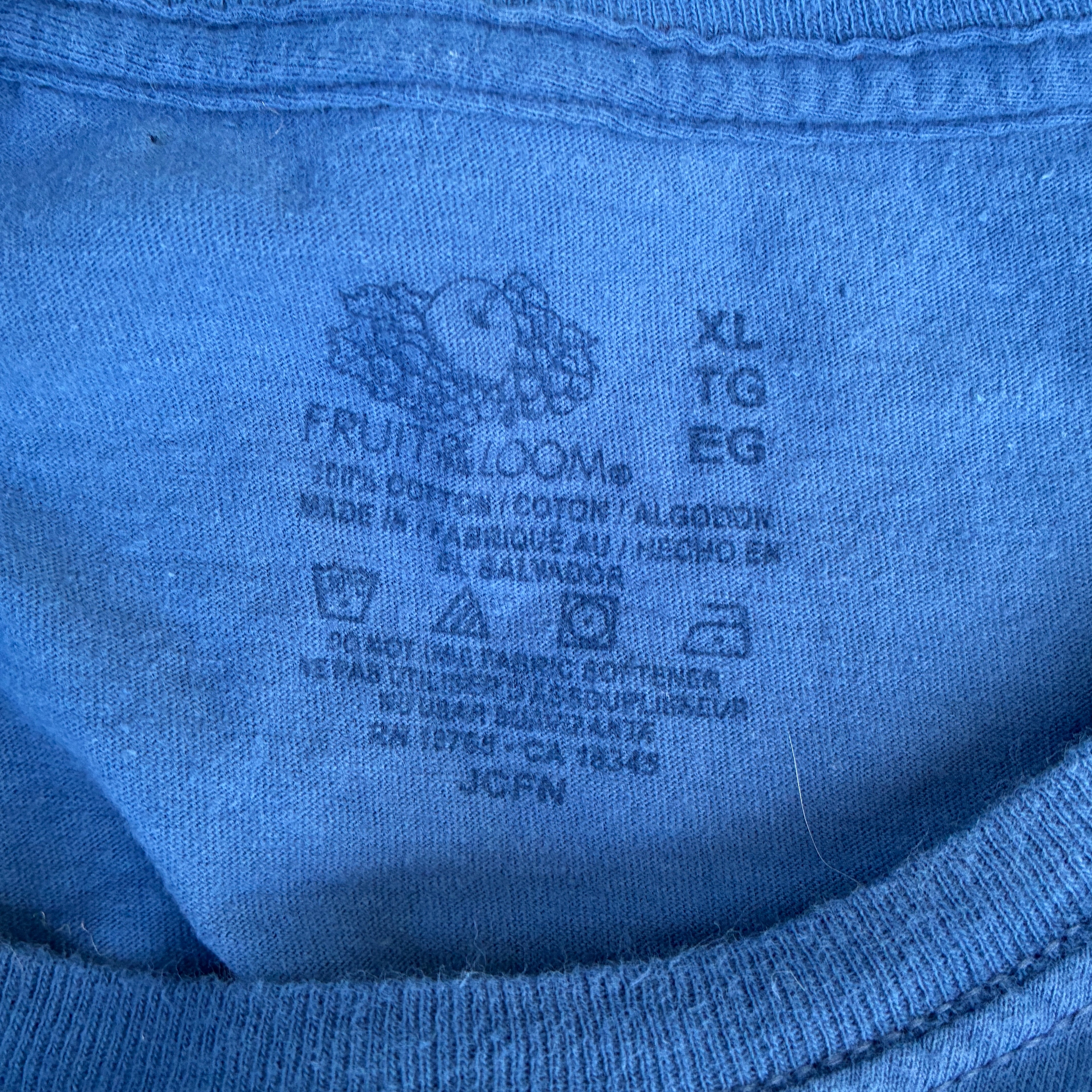 Two-Headed Rabbit Blue Tee XL