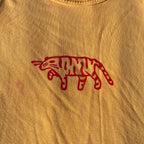 Red Tiger Yellow Tank Top