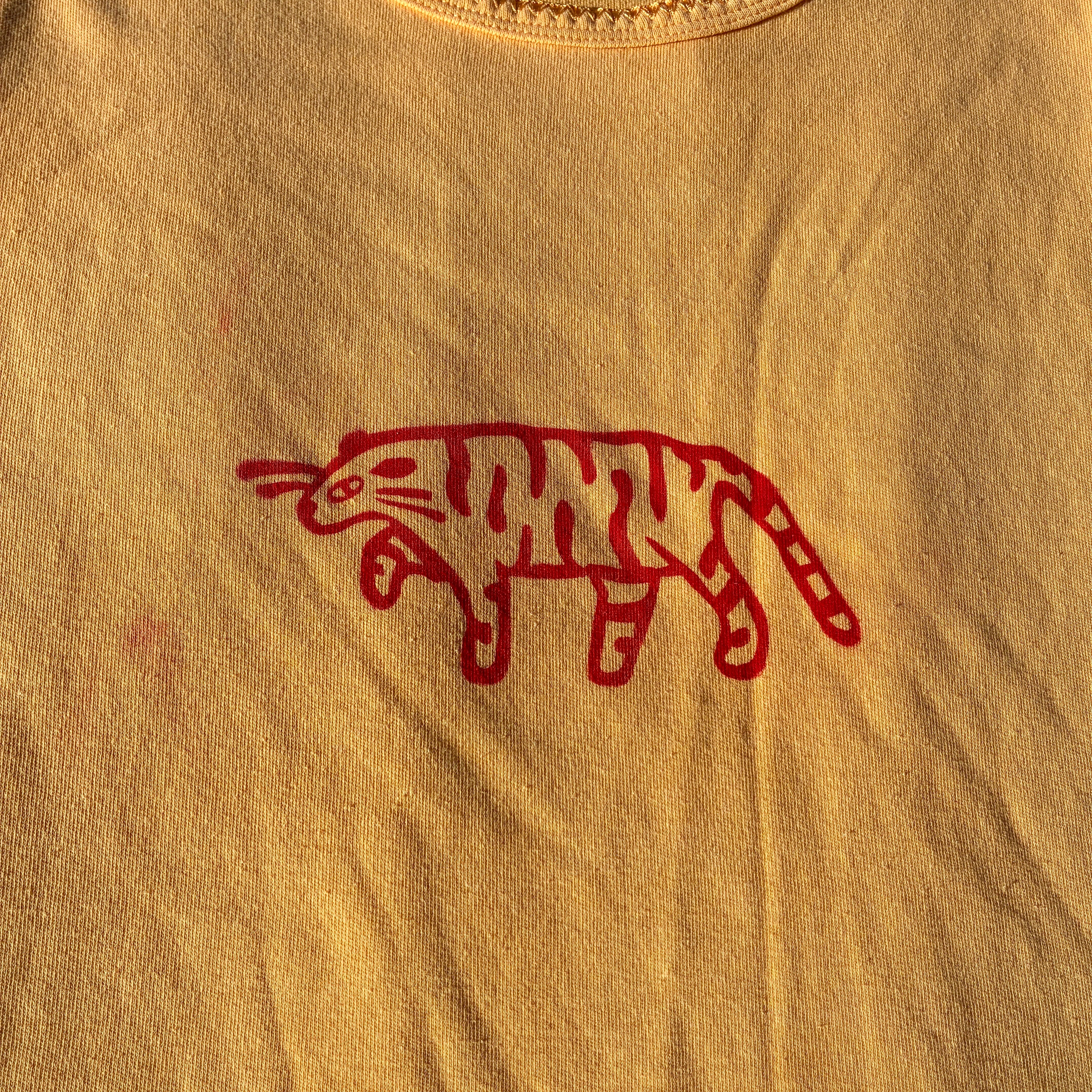 Red Tiger Yellow Tank Top