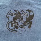 Sun/Moon Blue Tank Top Medium