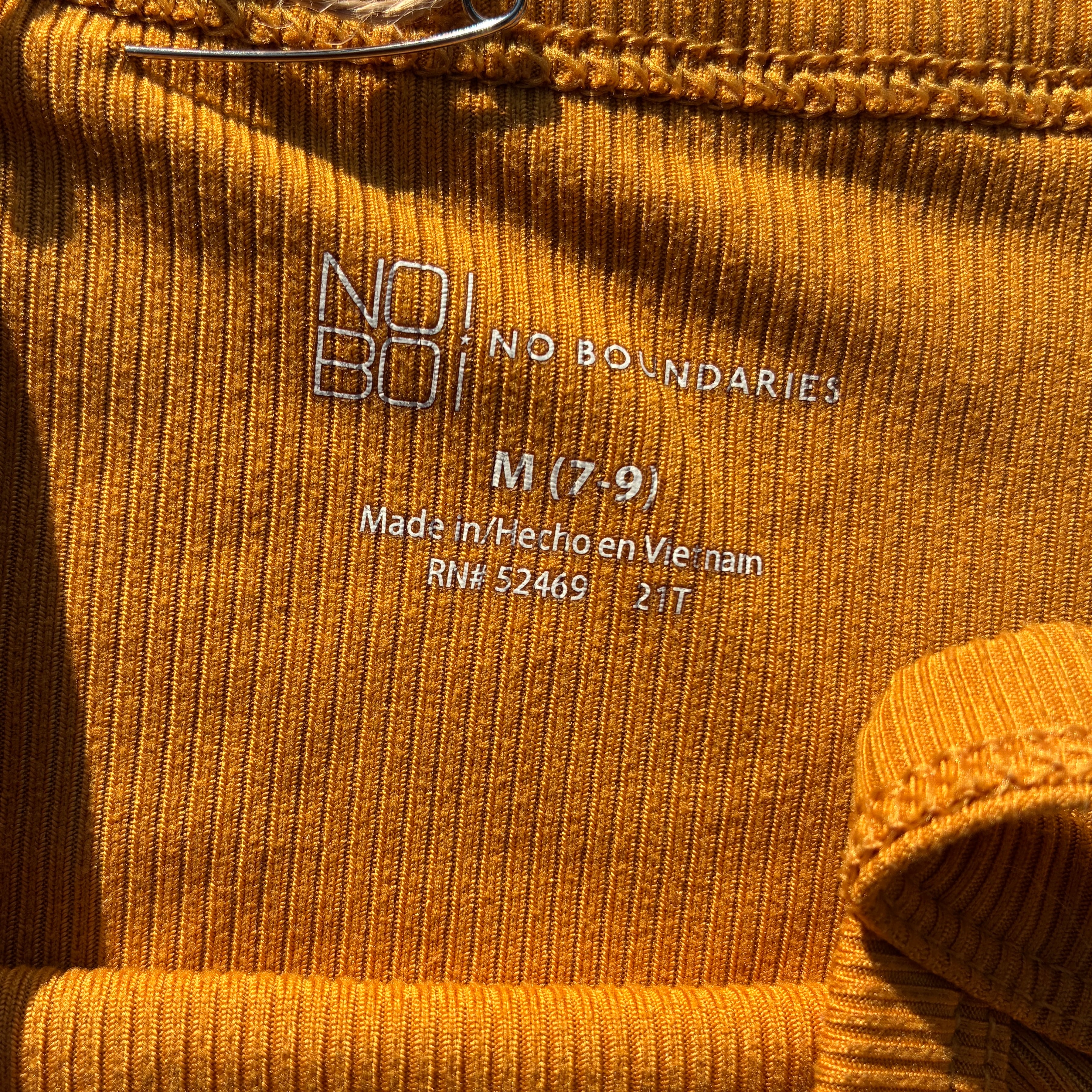 Deer Yellow Tank Top Medium