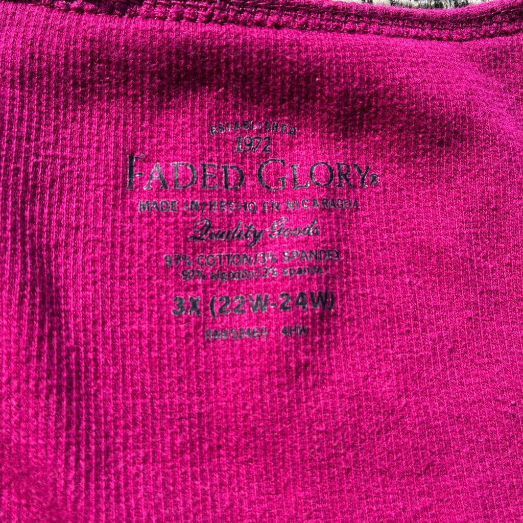 Sleepy Kitty Pink Tank Top 3X