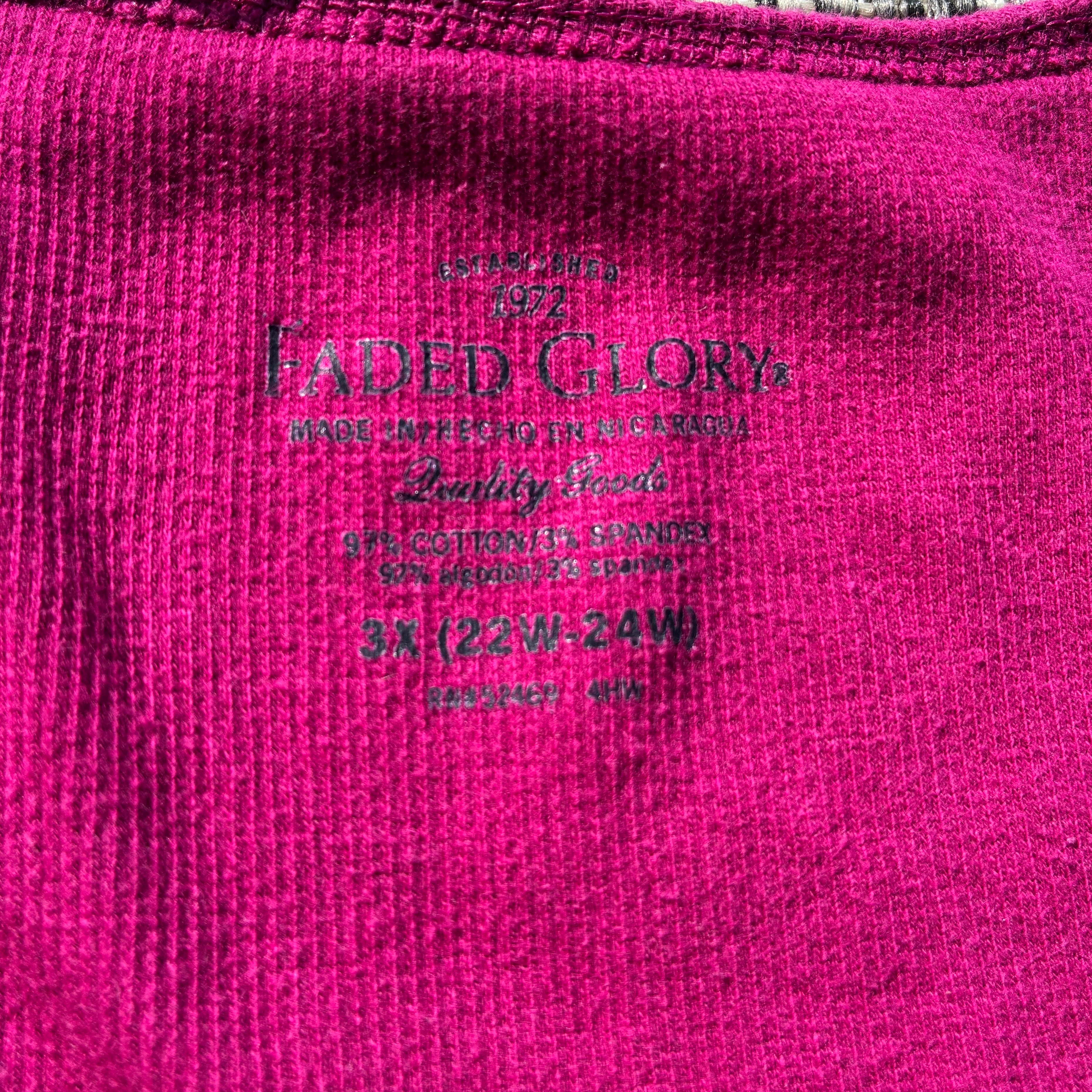 Sleepy Kitty Pink Tank Top 3X