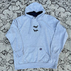 Wolf/Dog Light Grey Hoodie XL