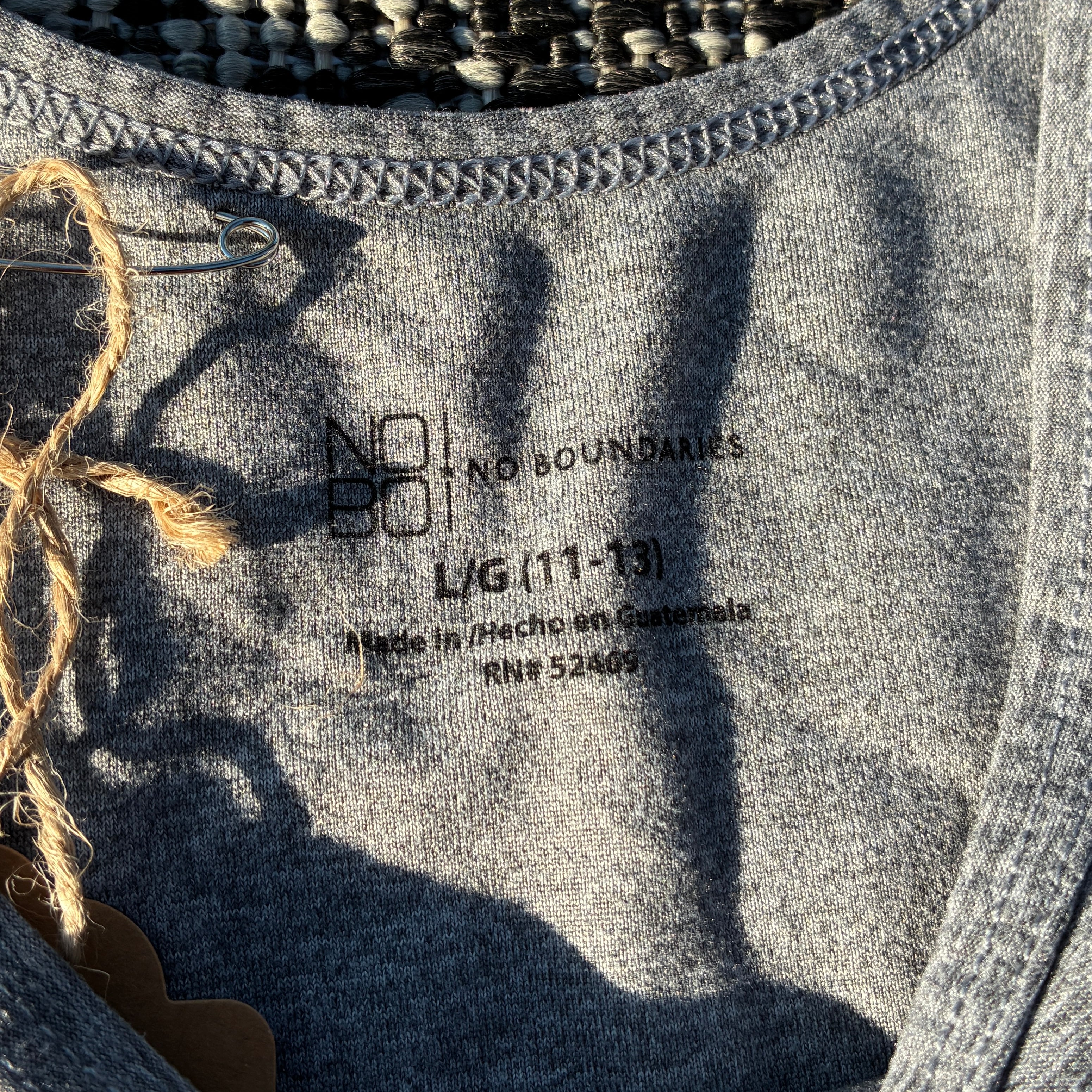 Dead Possum Grey Tank Top Large