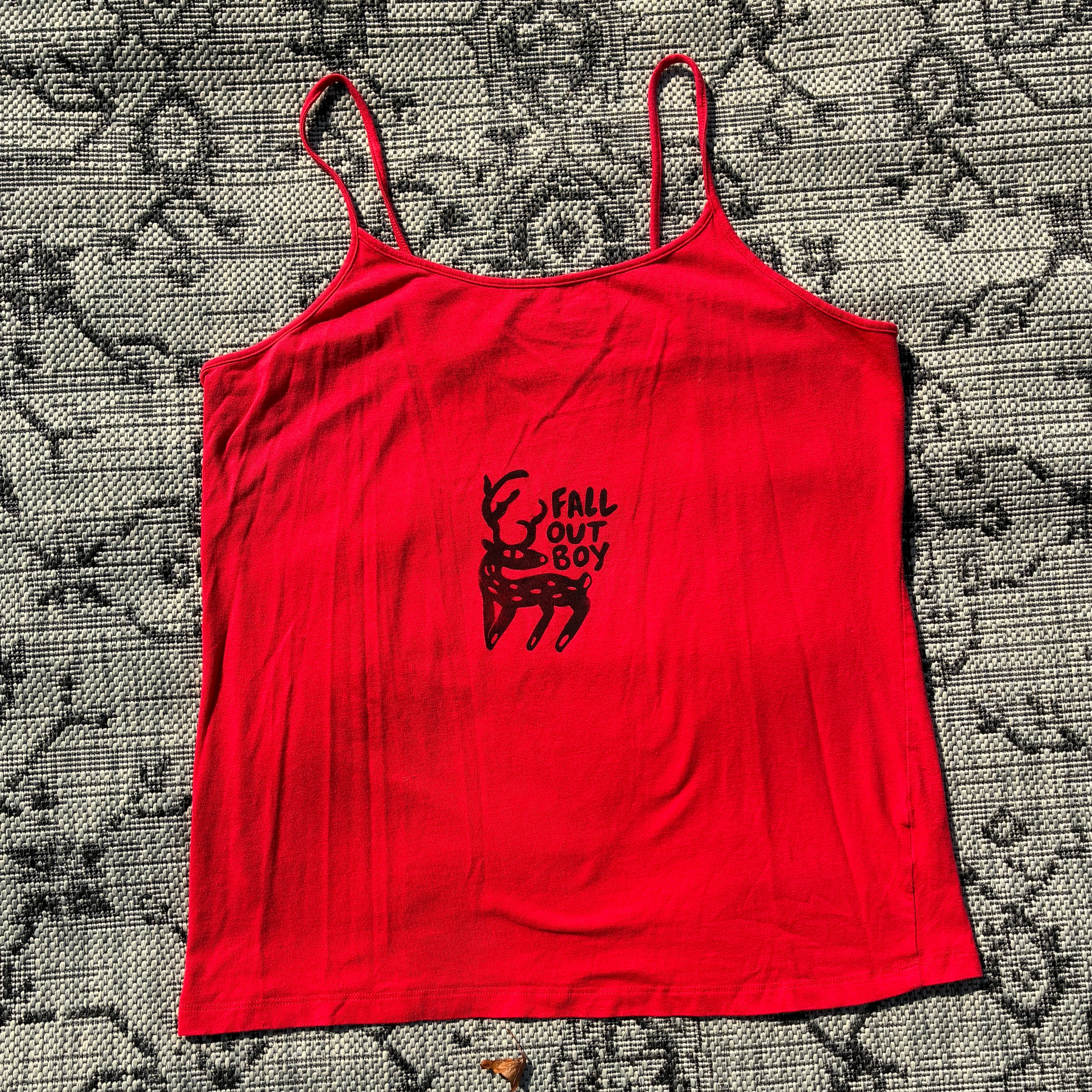 FOB Red Tank Top 3X