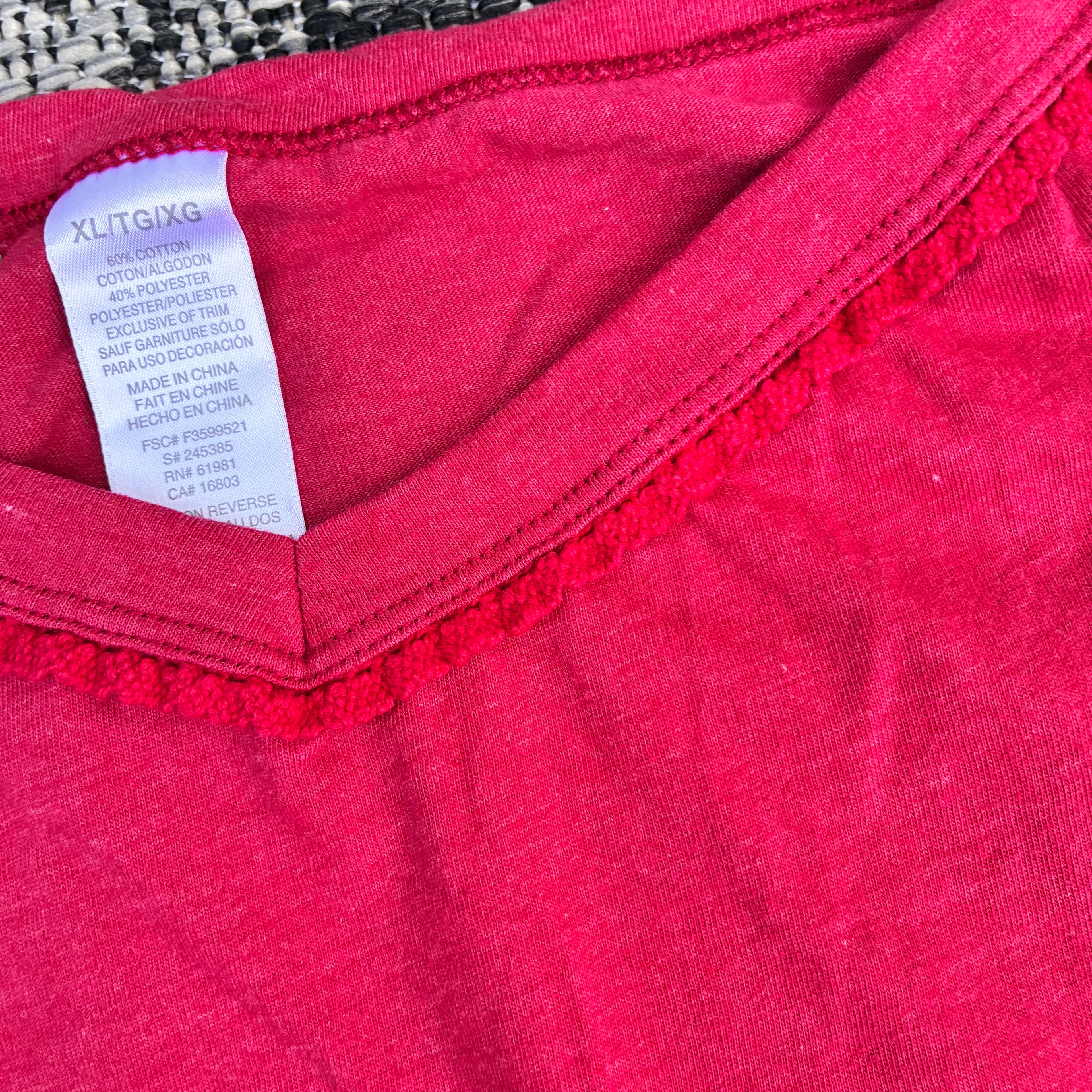 Pale Red/Pink Two-Headed Rabbit Tank XL