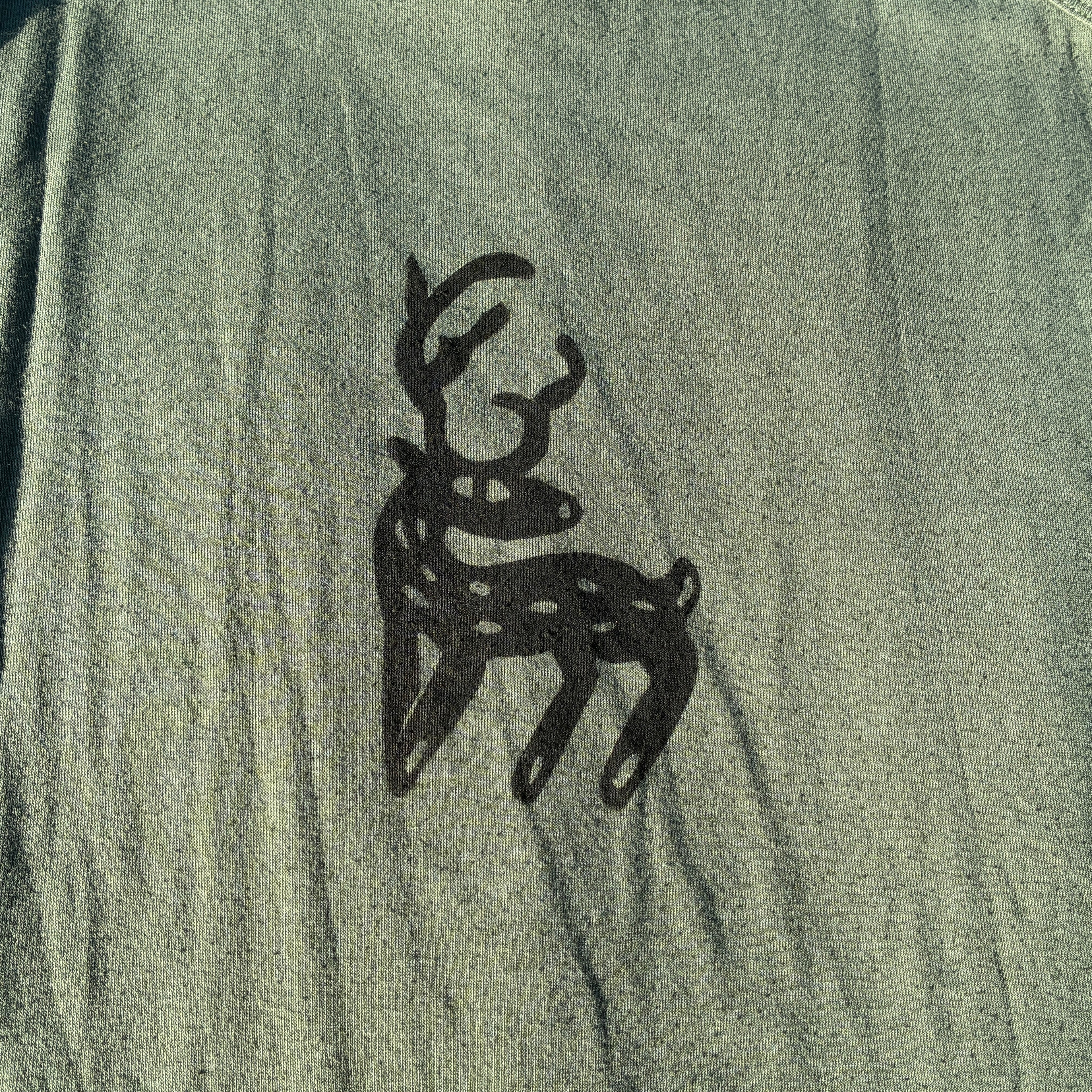Deer Green Tank Top Large