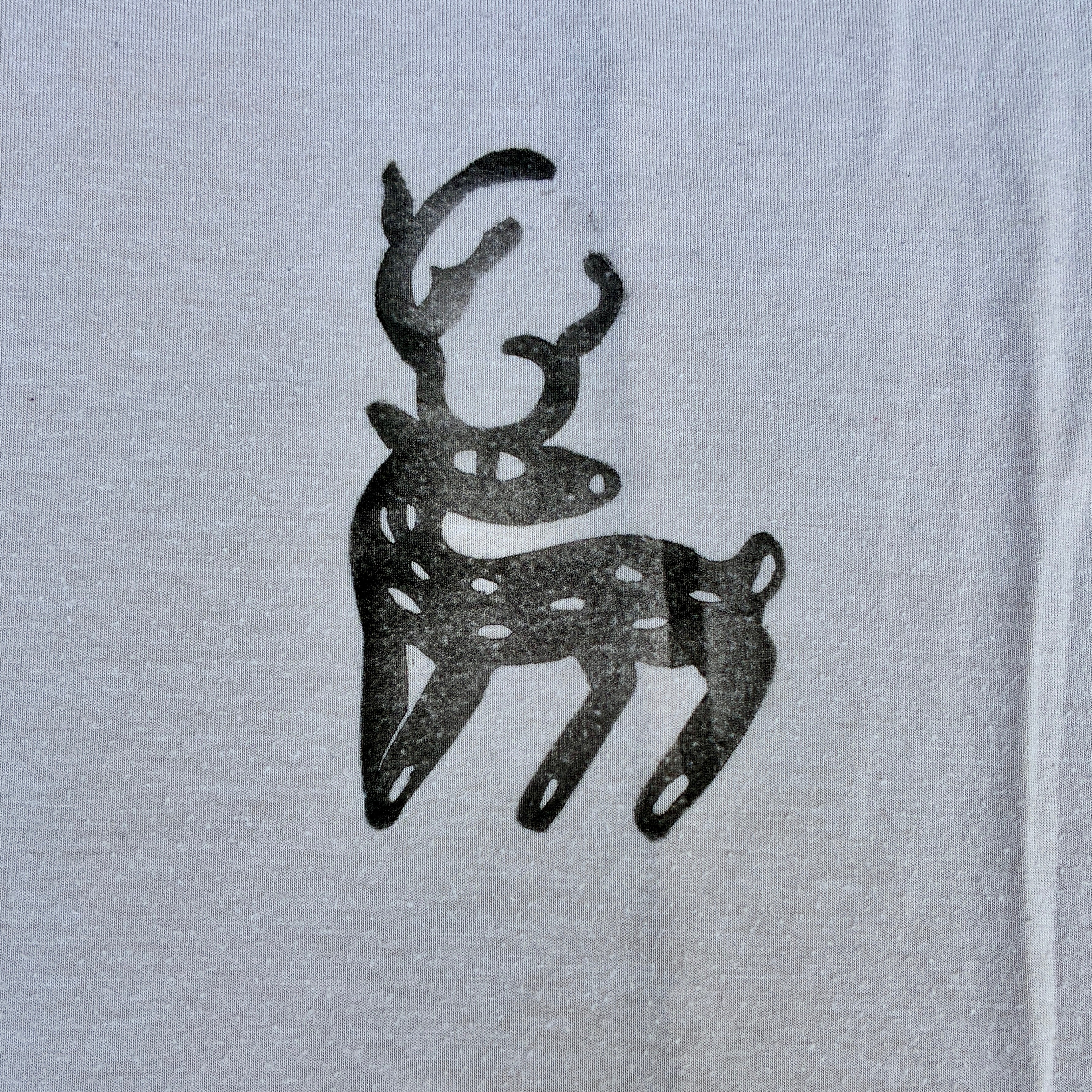 Deer Light Pink Tank Top XL