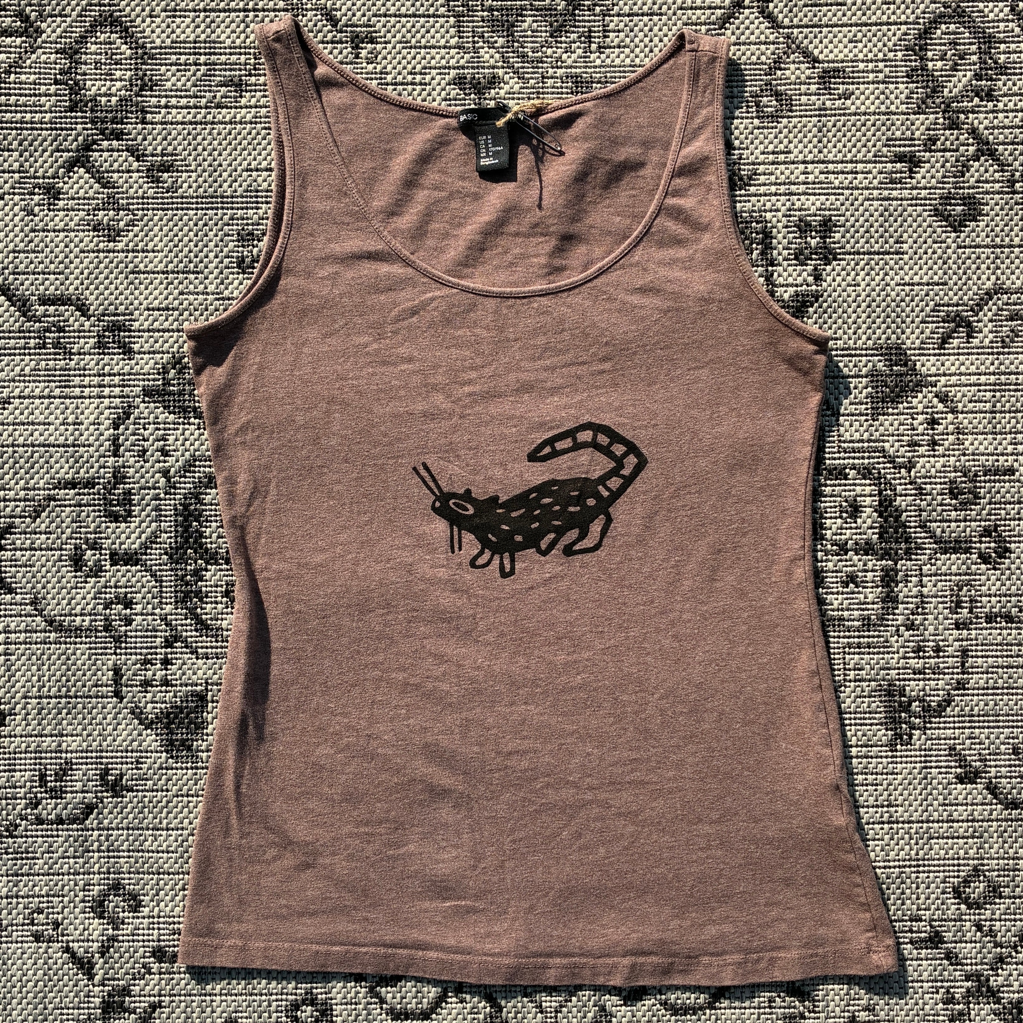Rat Brown Tank Top Medium