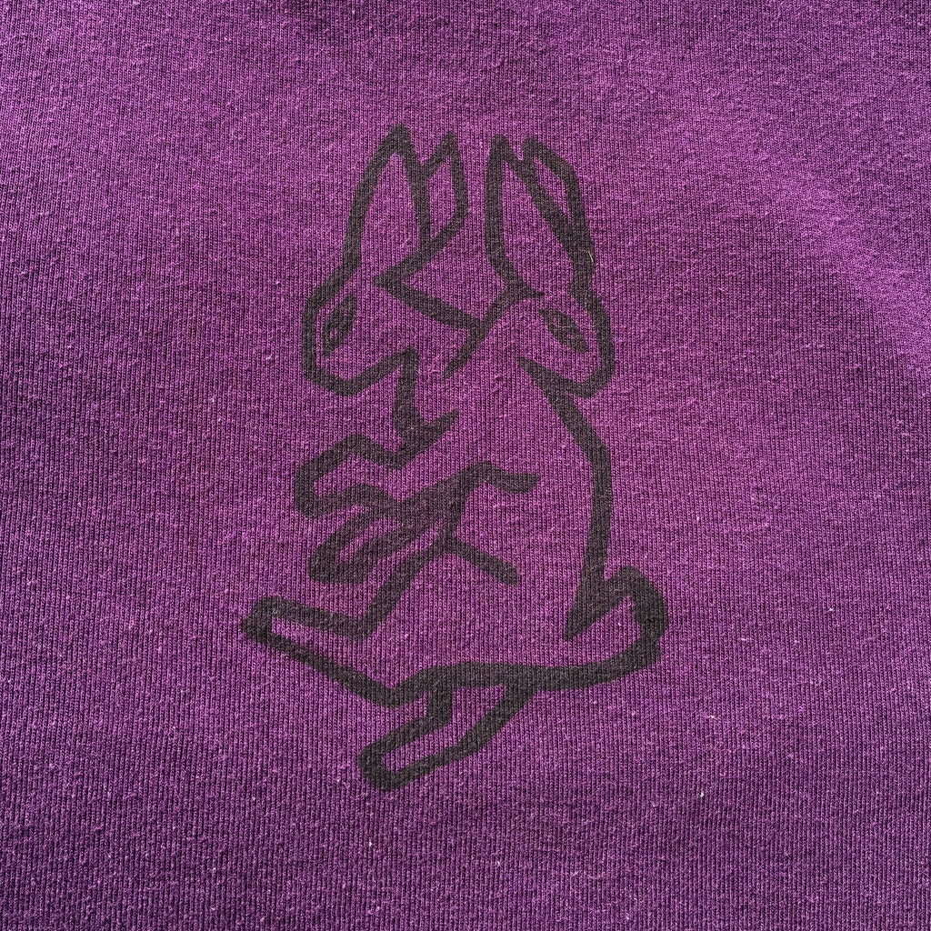 Two-Headed Rabbit Purple Cropped Tank Top 2X
