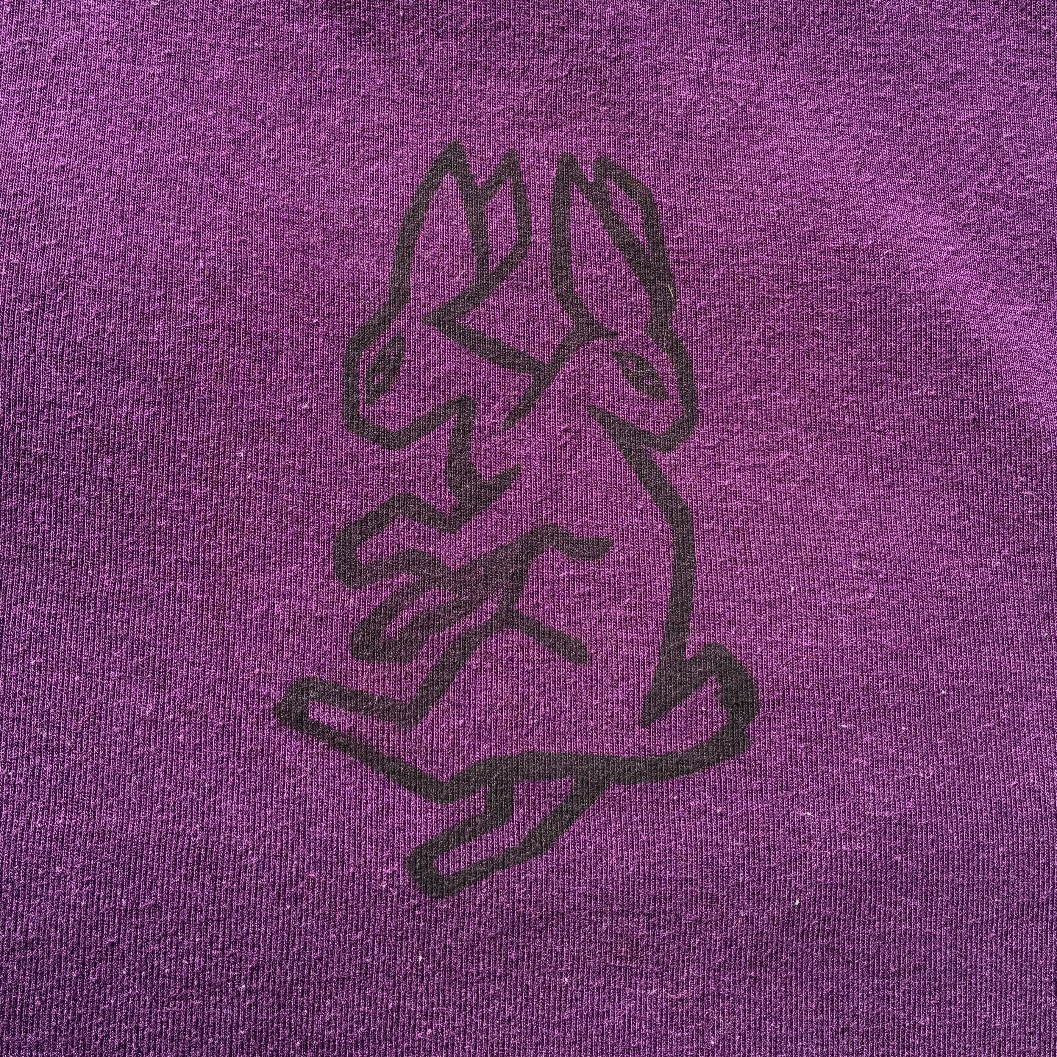 Two-Headed Rabbit Purple Cropped Tank Top 2X