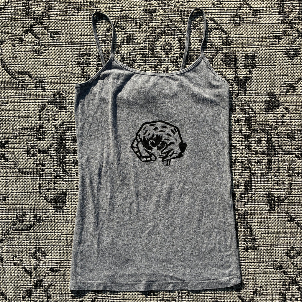 Dead Possum Grey Tank Top Medium