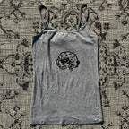 Dead Possum Grey Tank Top Medium