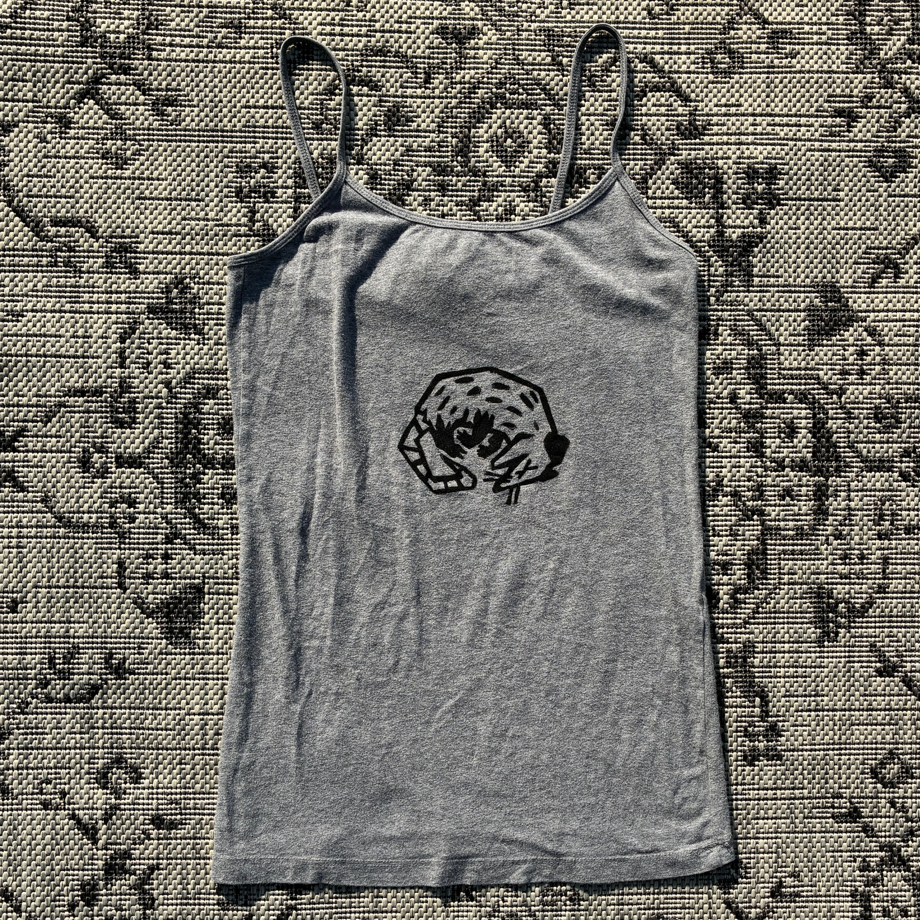 Dead Possum Grey Tank Top Medium