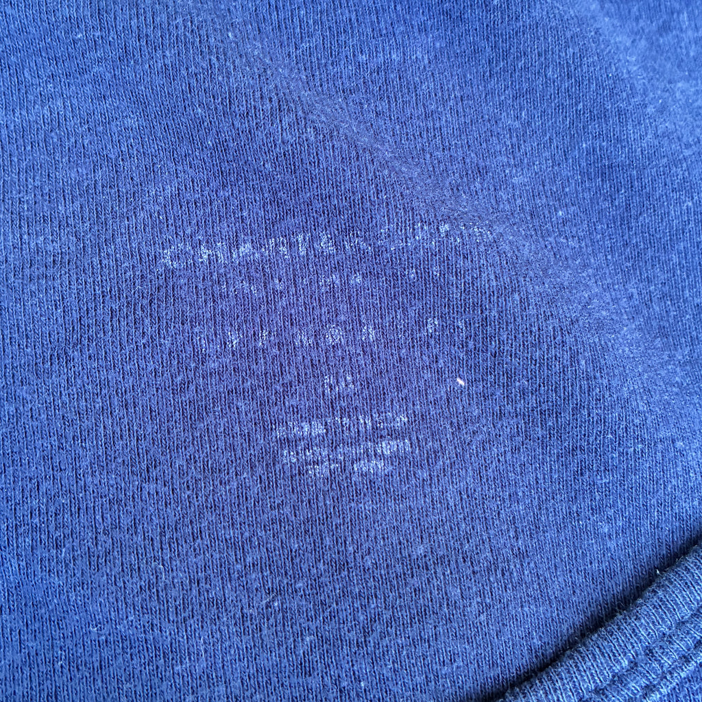 Wolf/Dog Dark Blue Henley 3/4 Longsleeve Tee XL