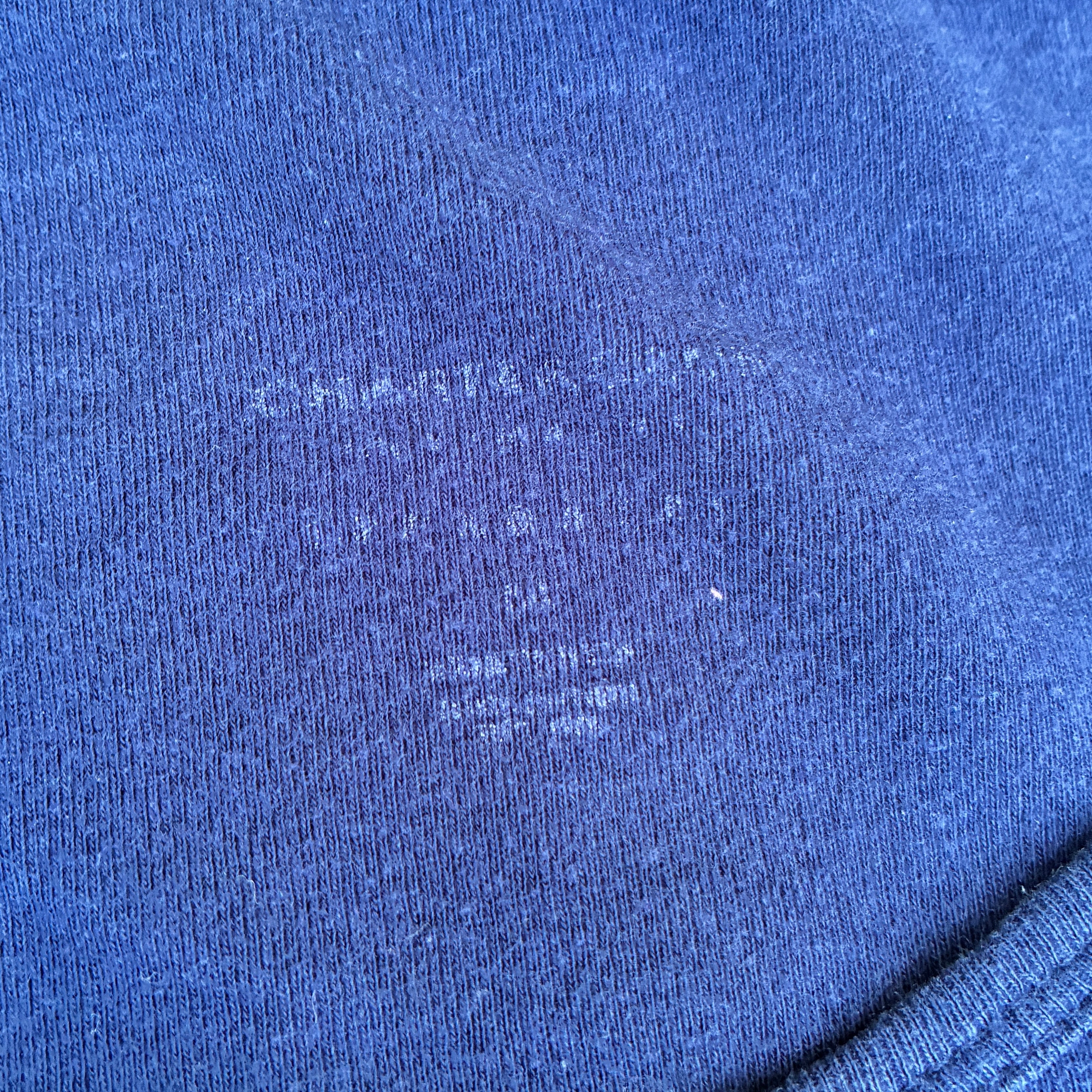 Wolf/Dog Dark Blue Henley 3/4 Longsleeve Tee XL
