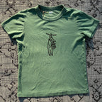 Hang in There Green Tee Medium