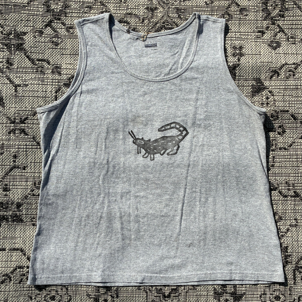 Rat Grey Tank Top 2X