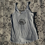 Dead Possum Grey Tank Top Large