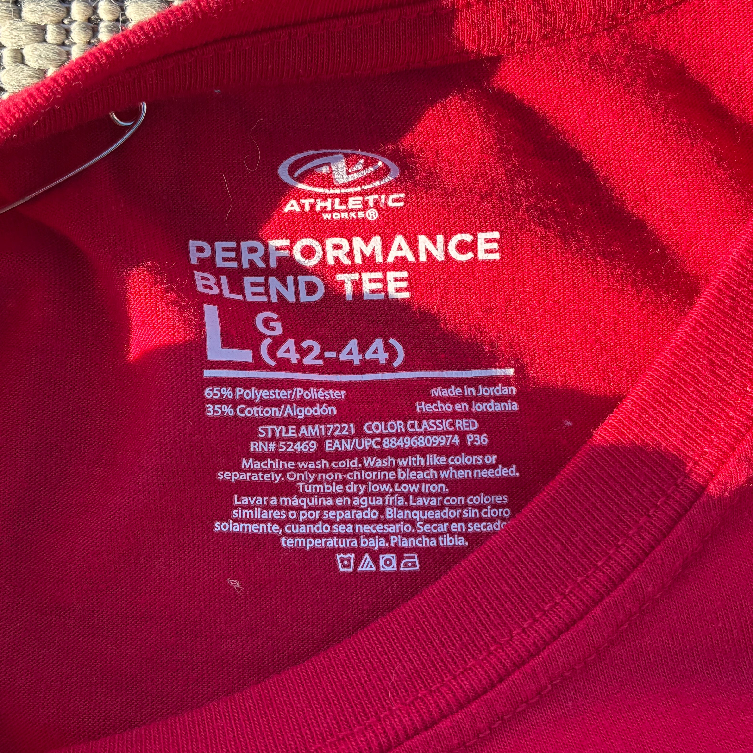 FOB Deer Red Tee Large