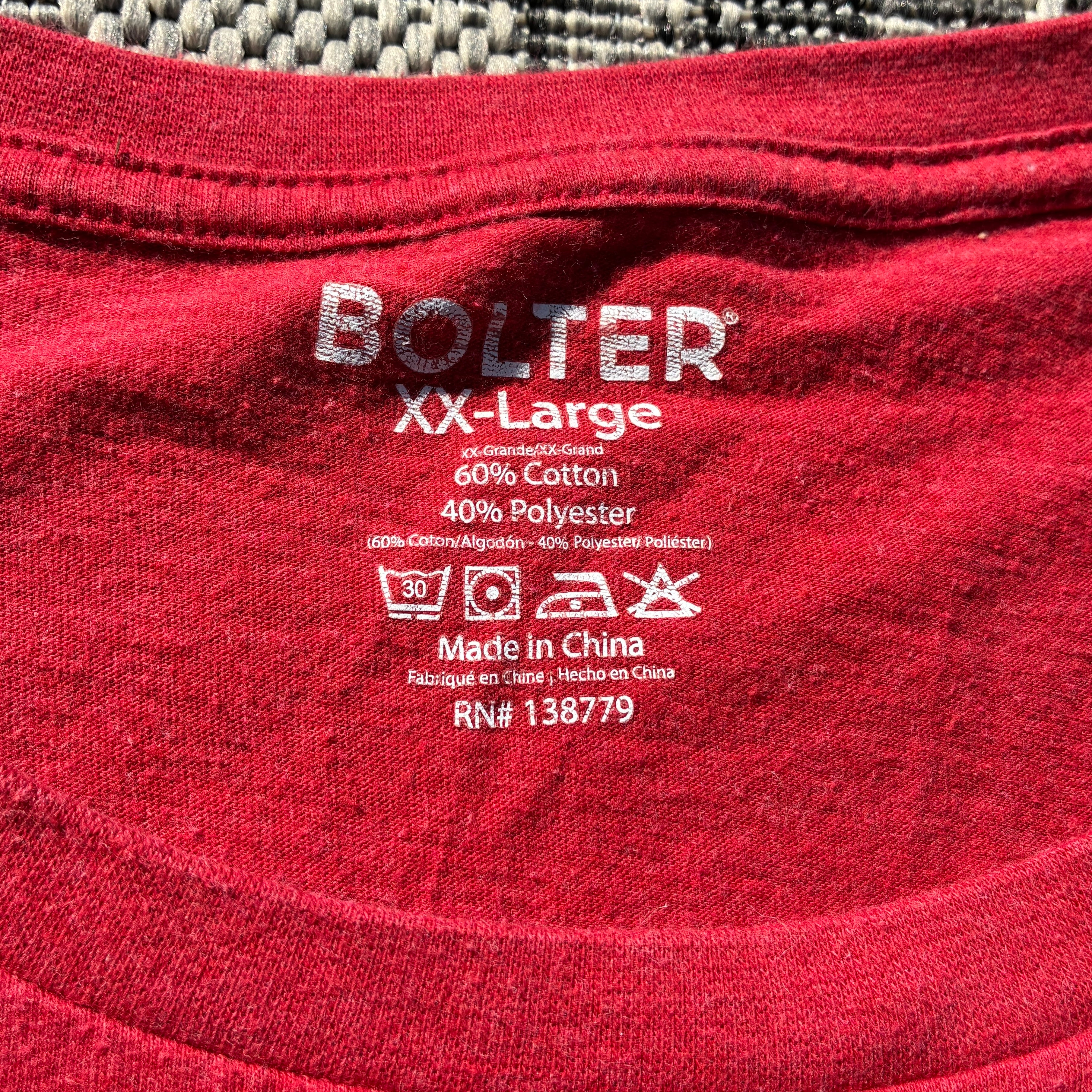 FOB Deer Red Tee 2X