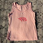 Red Tiger Light Orange Tank Top XL