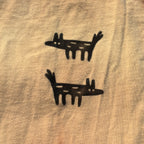 Wolf/Dog Bleach Dyed Tank Top