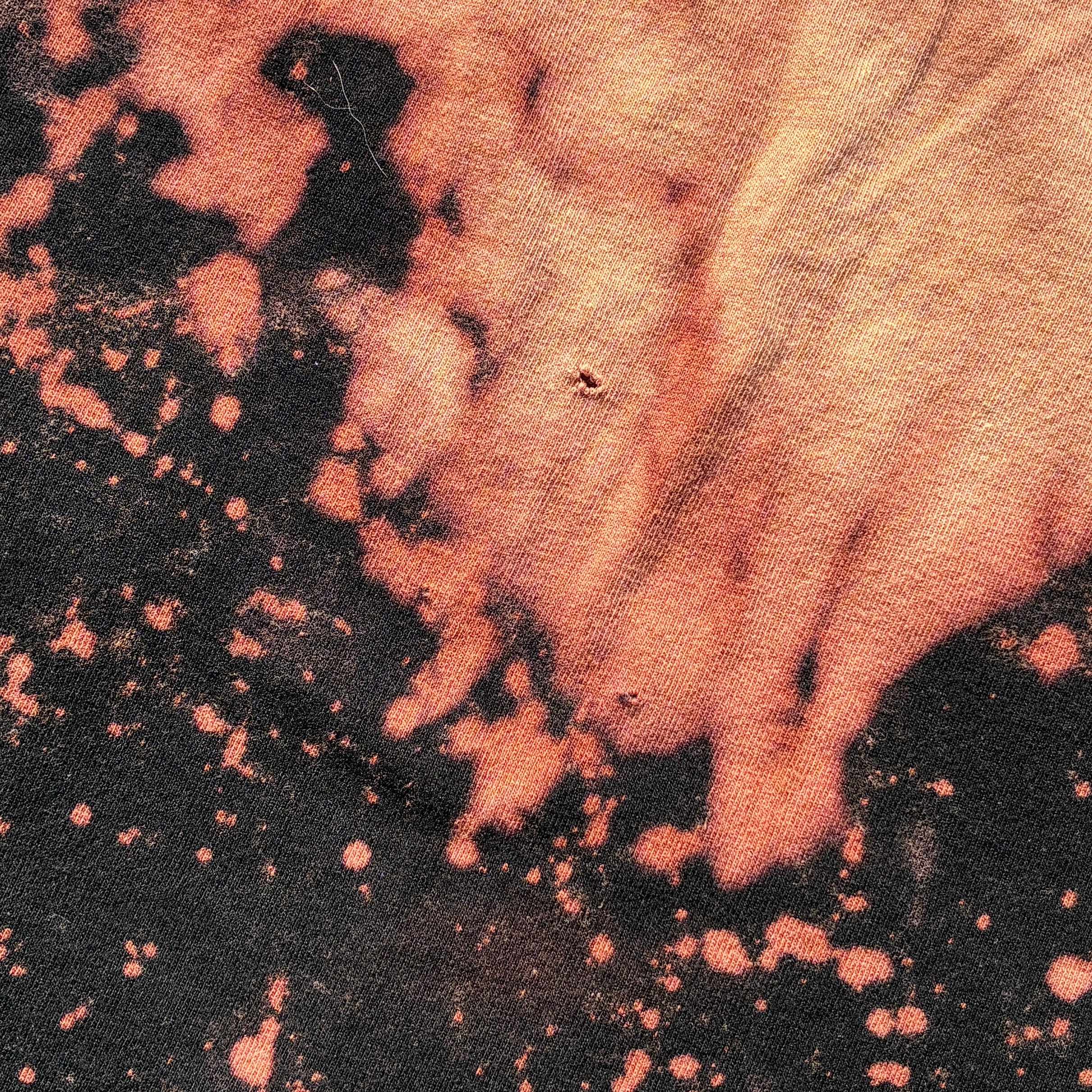 Wolf/Dog Bleach Dyed Tank Top 4X